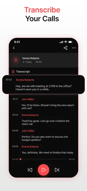 Call Recorder & Transcription screenshot 3