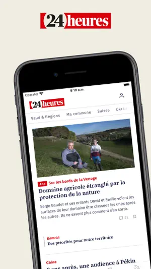 24 heures News screenshot 1
