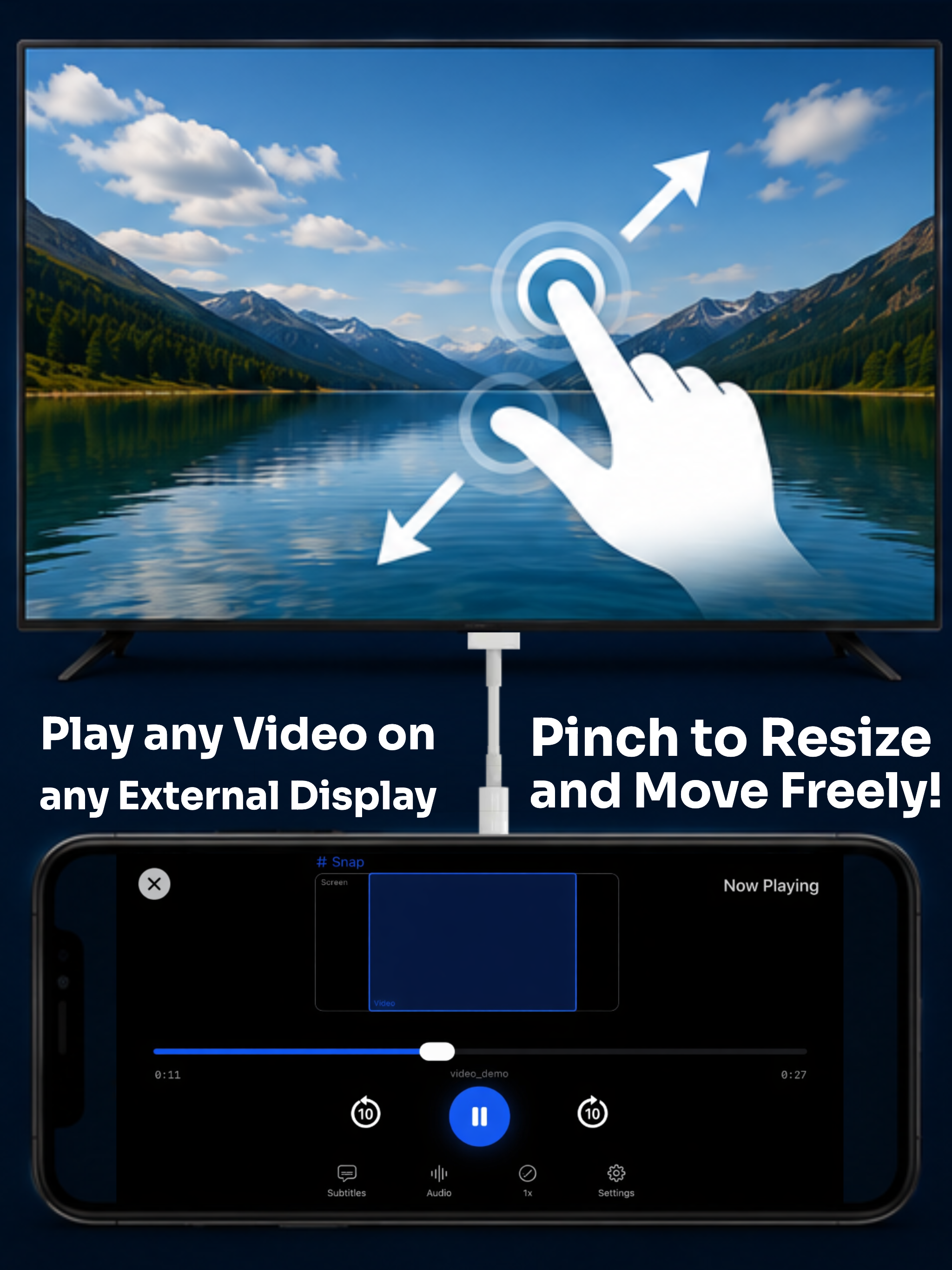 External Display Video Player screenshot 5