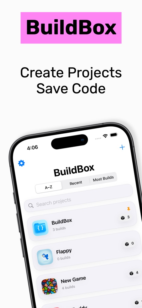 Save Code: BuildBox - Developer Tools App | MWM