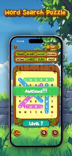 Word Search: Find Words Puzzle screenshot 1