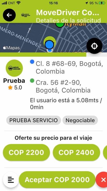 MoveDriver Conductor