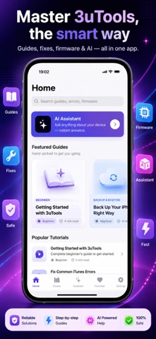 3uTools Guide iPhone screenshot