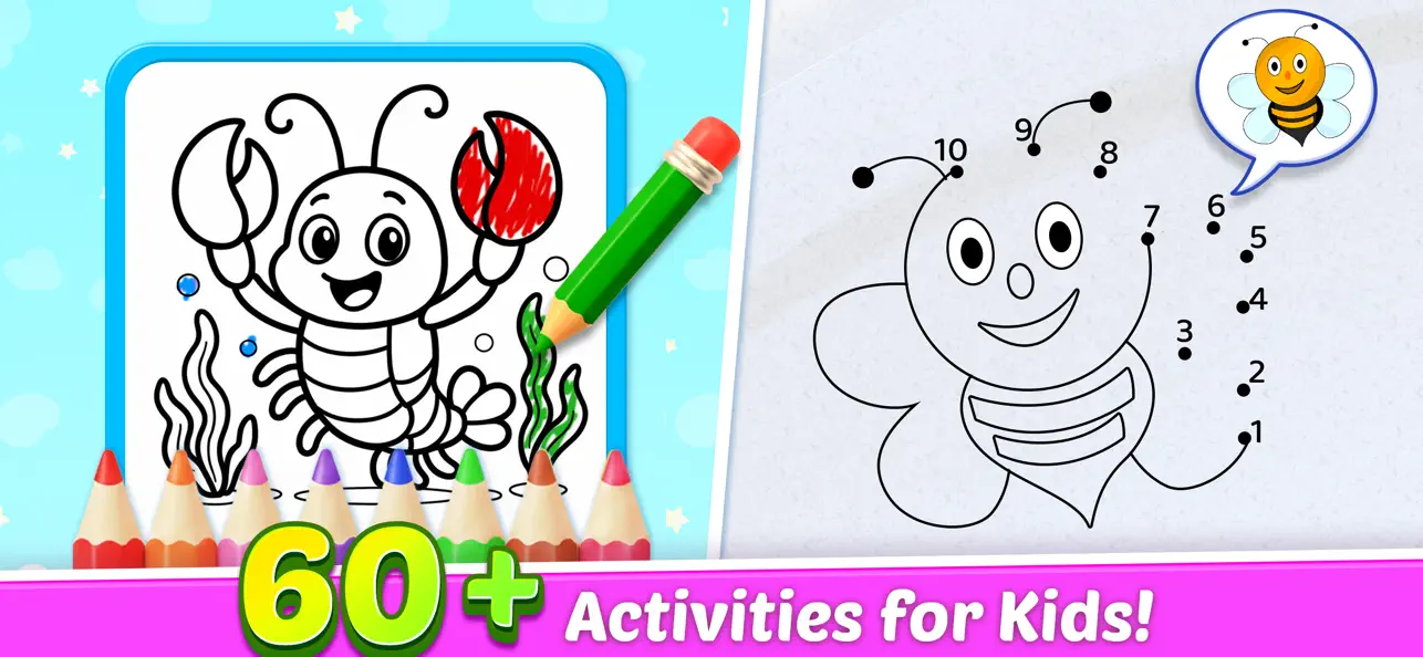 Screenshot #1 pour Toddler Games Offline: ABC 123