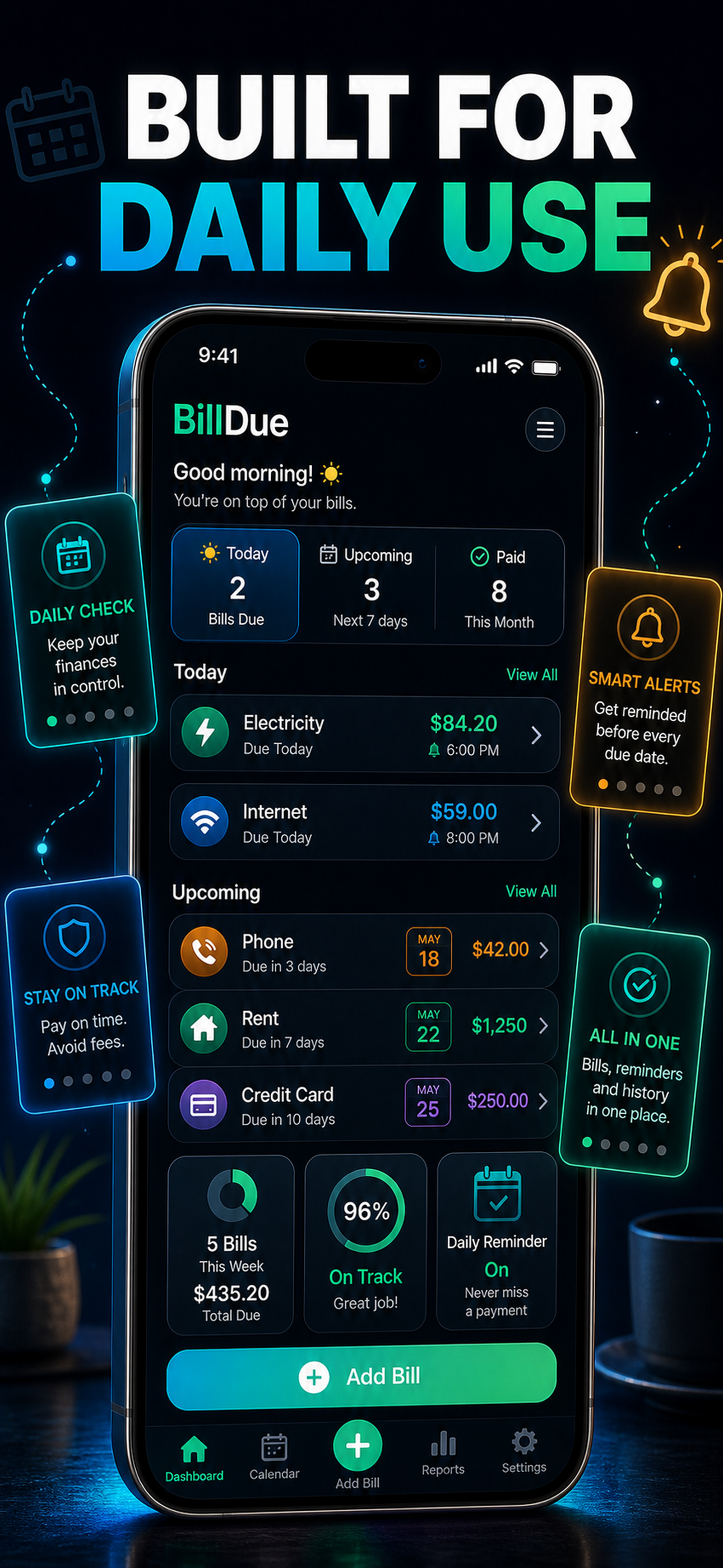 Bill Reminder & Due Tracker screenshot 10