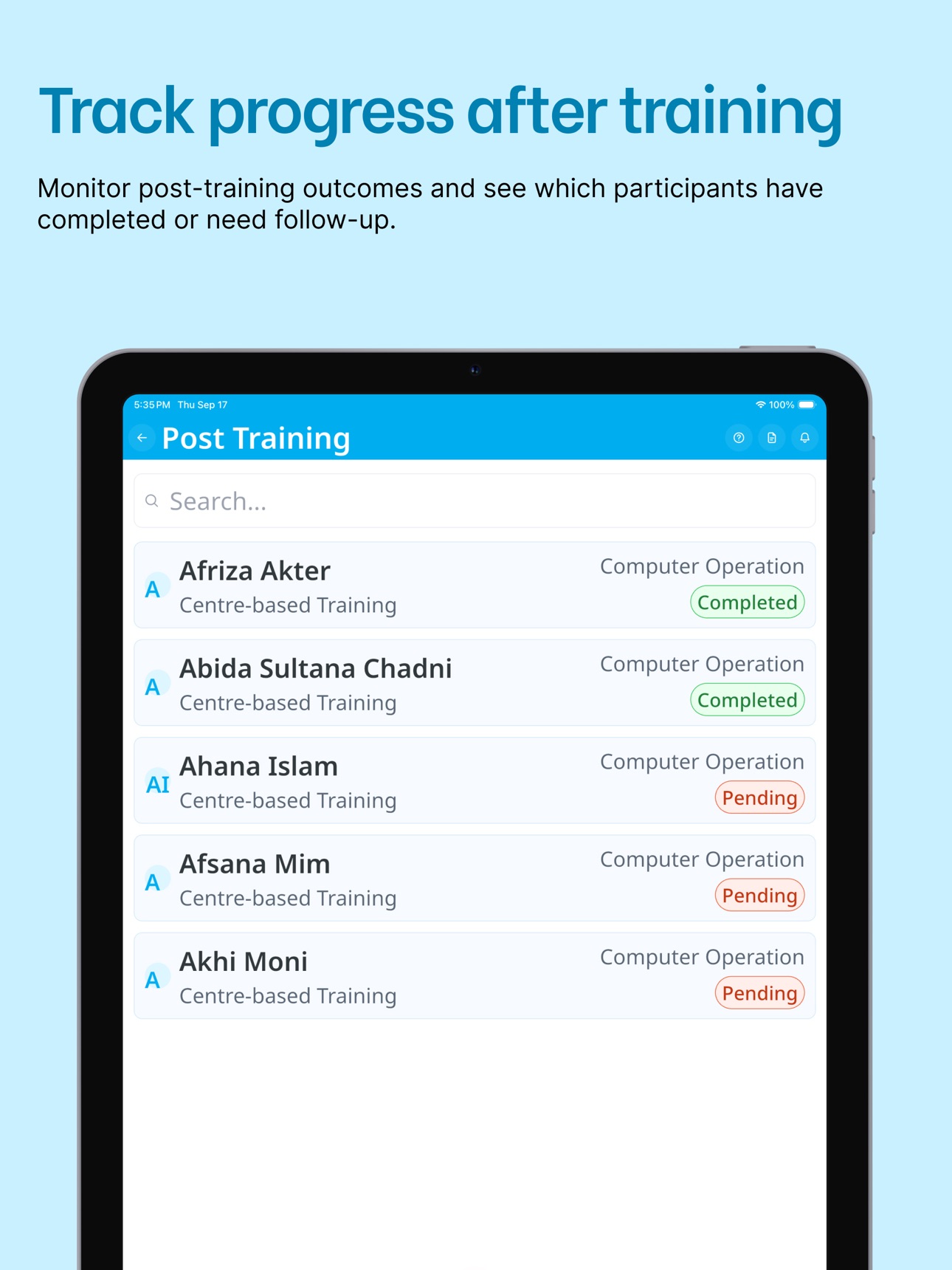 Screenshot 9 of ALP RTM