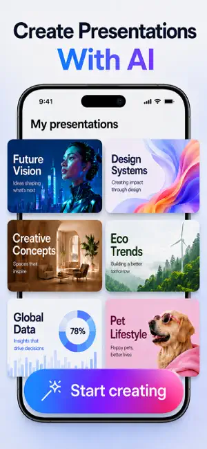 GammAI: AI Presentation Maker screenshot 2
