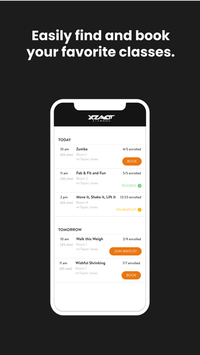 X-ZACT FITNESS Screenshot