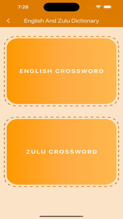 English And Zulu Dictionary Screenshot