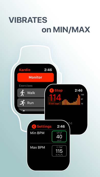 Screenshot #3 pour Kardio - Health Monitor