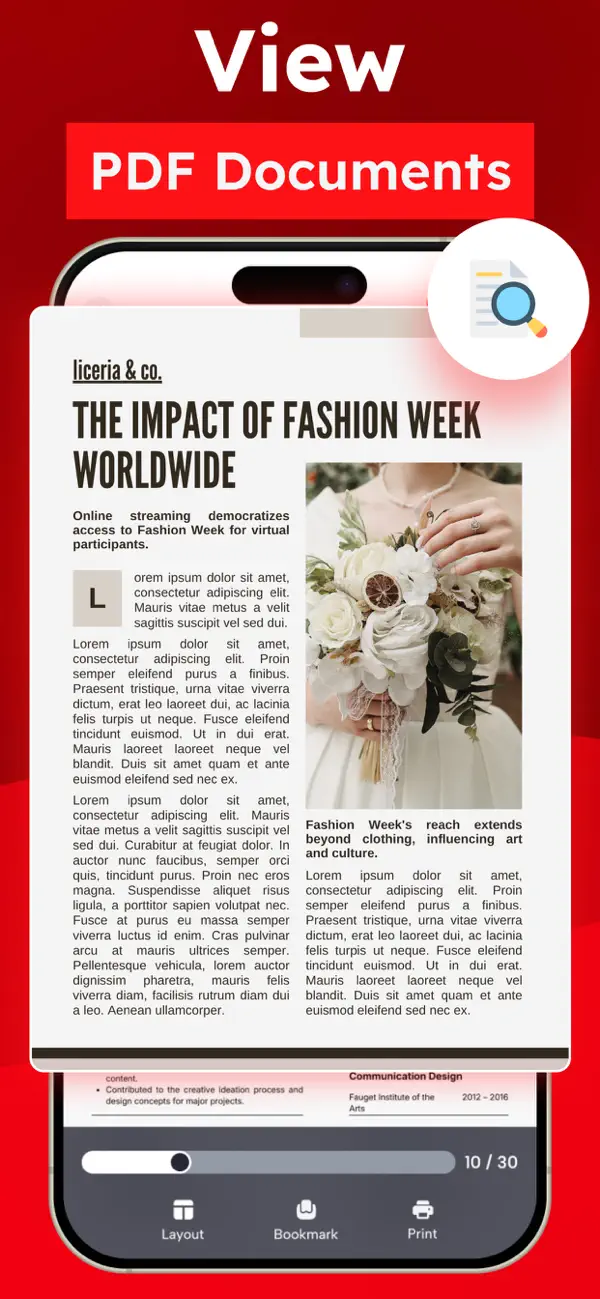 #4. PDF Reader – Document Reader (iOS) Podle: Bhavnaben Rupareliya