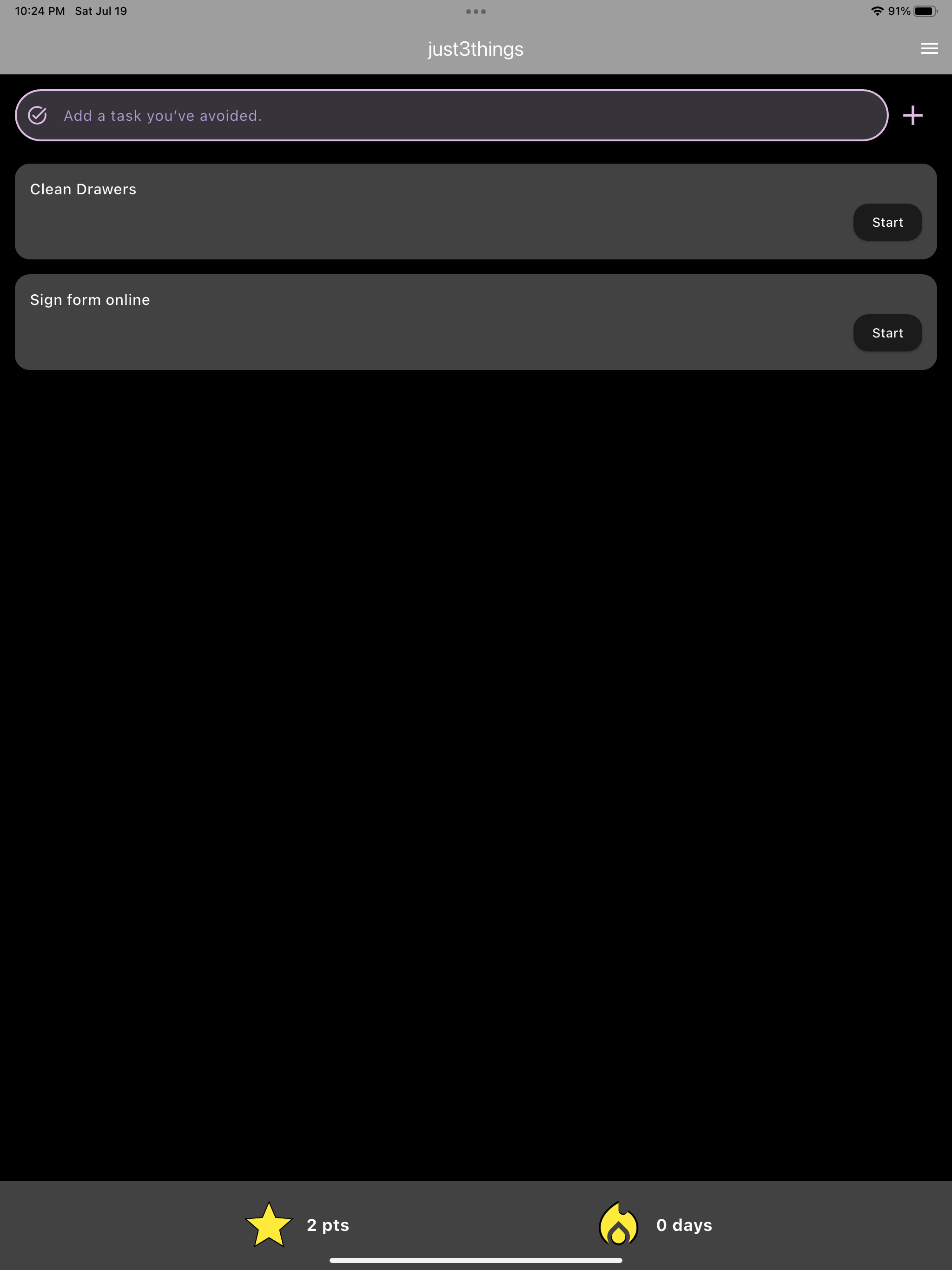 just3things screenshot 7