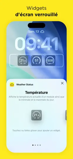 Capture d'écran de Weather Status Pour Netatmo sur iPhone 3