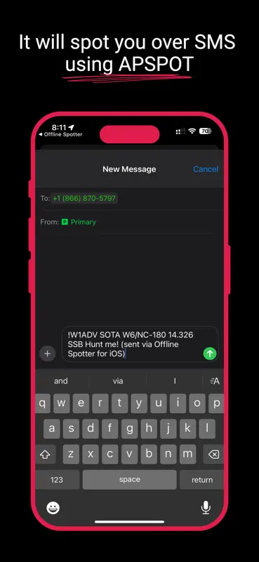 Offline Spotter for POTA/SOTA screenshot 3 of 4