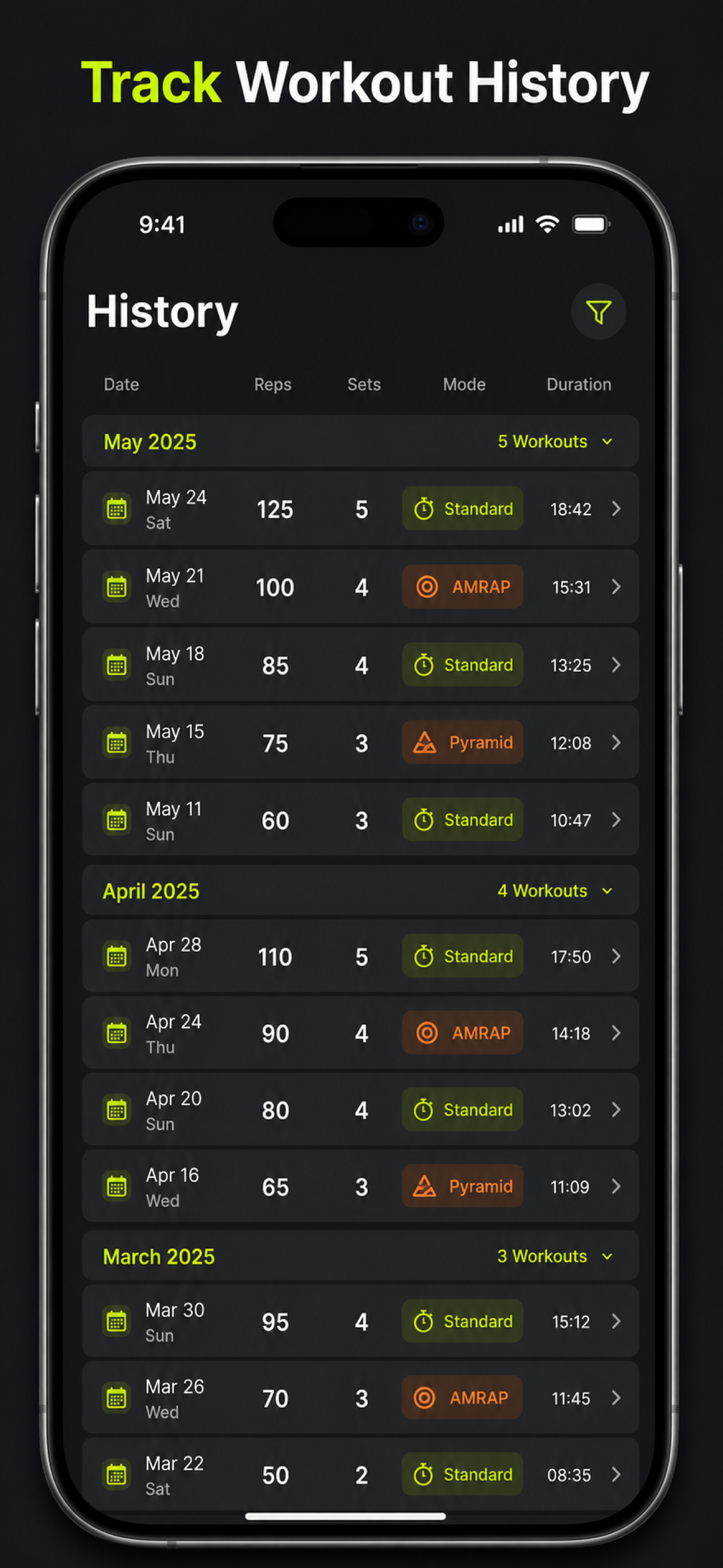 Push-Up Counter: Rep Tracker screenshot 10