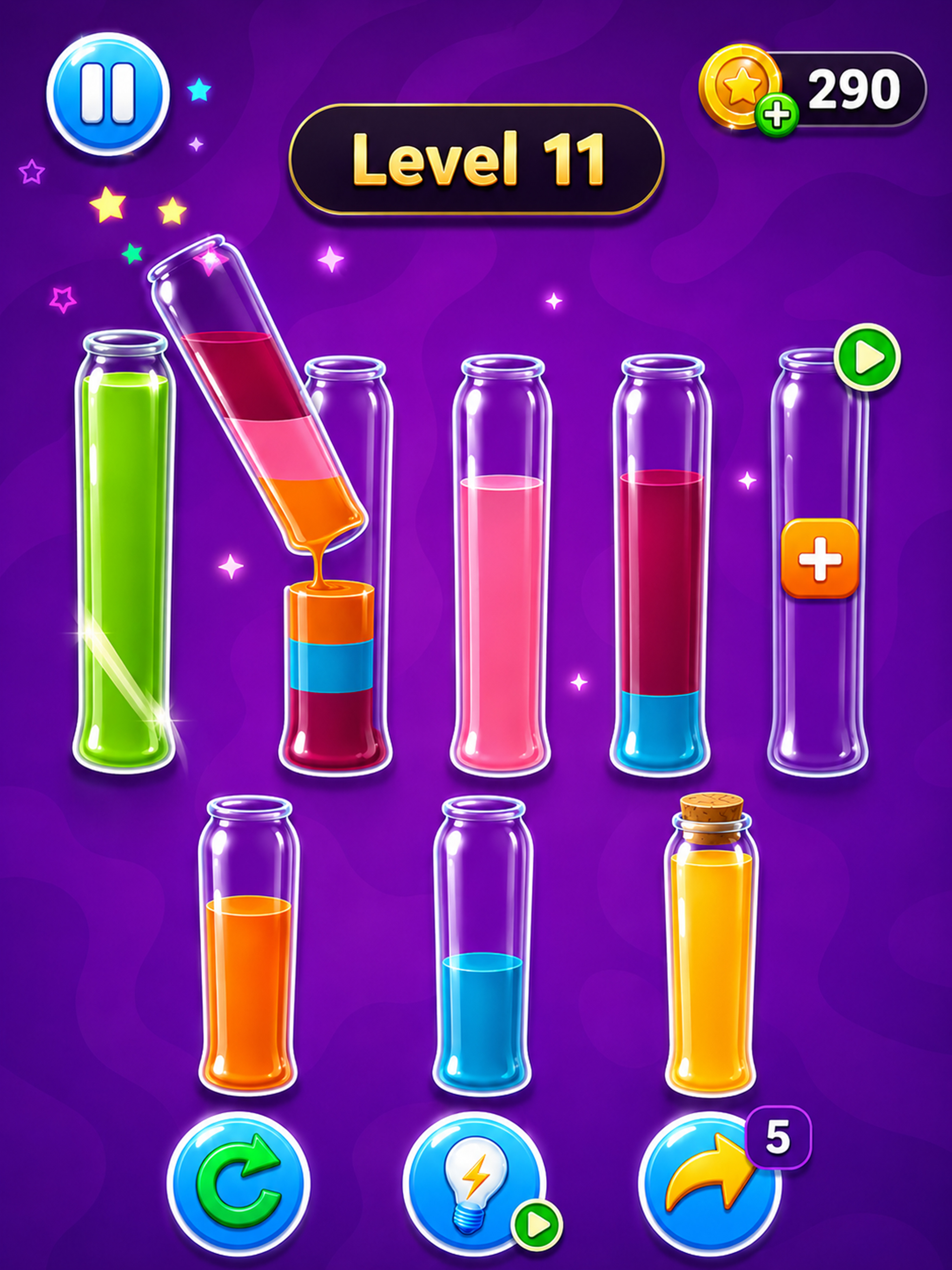 Magic Water: Sort Master screenshot 12