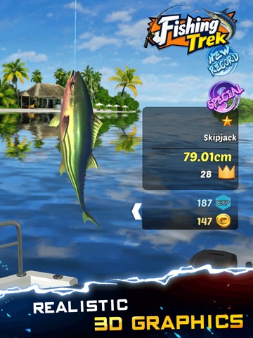 Fishing Trek iPad screenshot