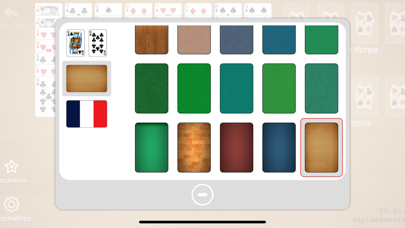 Freecell, jeu de cartes Screenshot