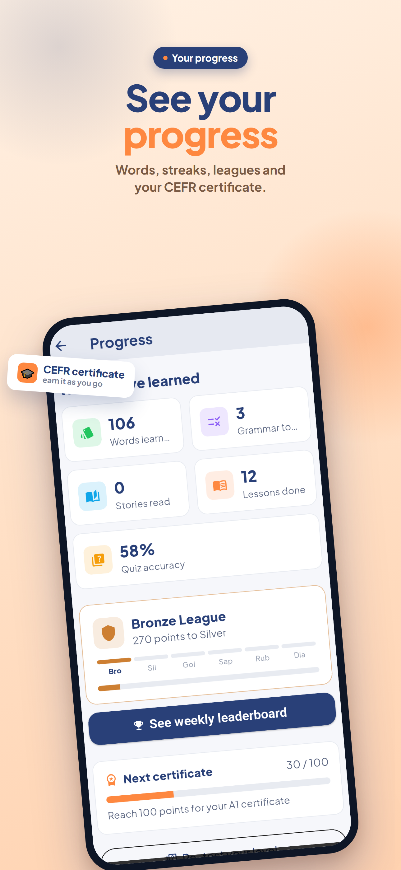 Lauda: AI Language Tutor screenshot 3