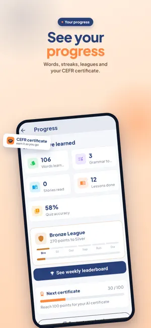 Lauda: AI Language Tutor screenshot 3