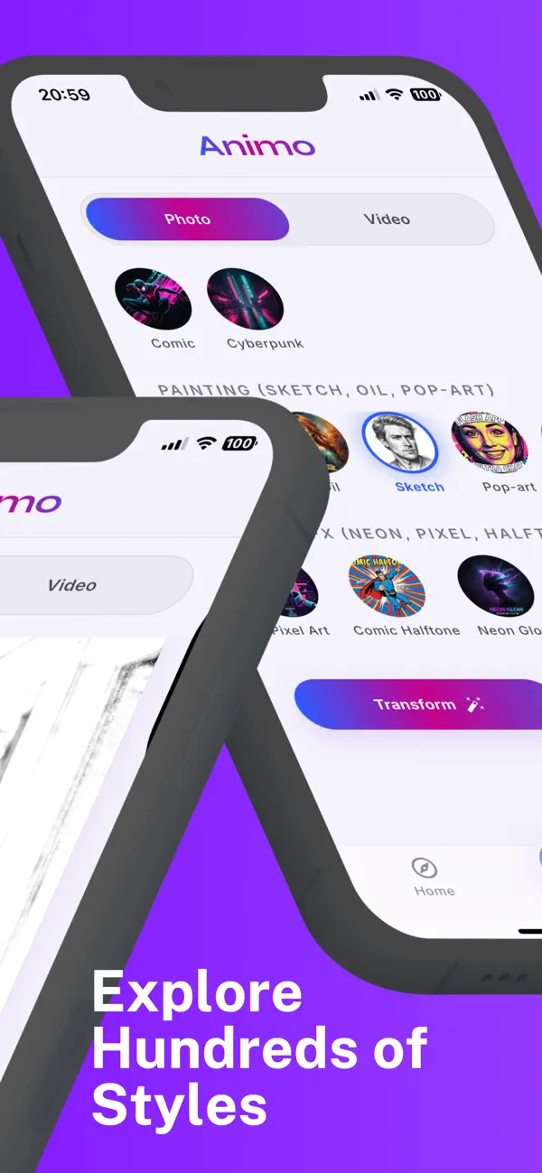 Screenshot #3 pour Animo AI: Photo & Video Filter