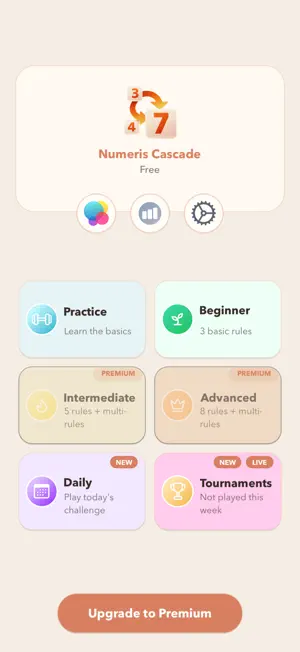 Numeris Cascade: Number Puzzle screenshot 4