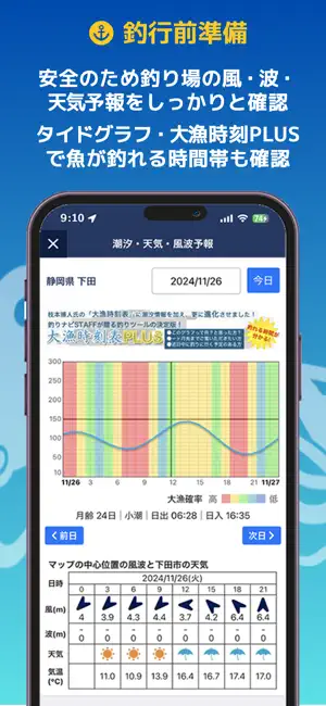釣りナビくんNEXT 詳細海底地図にポイント登録、GPSナビ screenshot 3