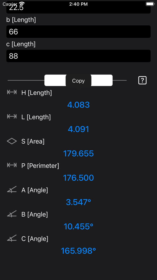#10. Triangle Calculator Plus (iOS) 由: Heng Jia Liang