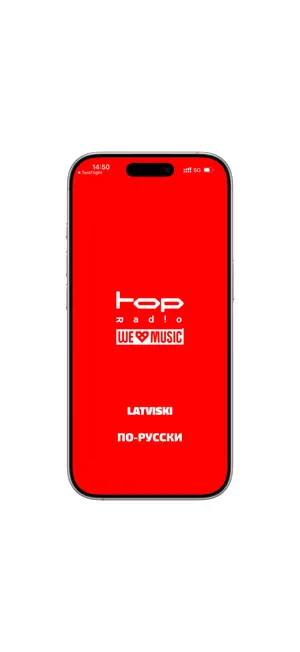 TOP radio Latvija screenshot 1