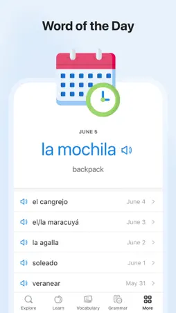 SpanishDictionary.com Learning screenshot 9