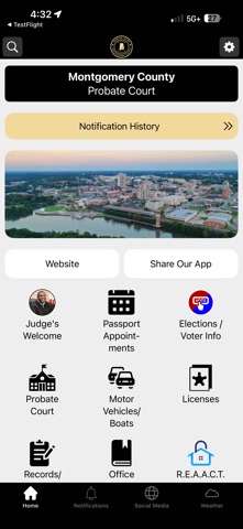 Montgomery COU Probate Court app screenshot