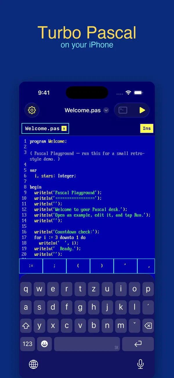 Screenshot #1 pour Pascal Playground