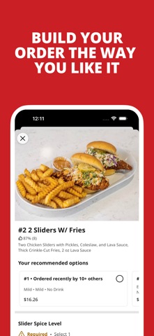 Lava Hot Chicken App iPhone screenshot