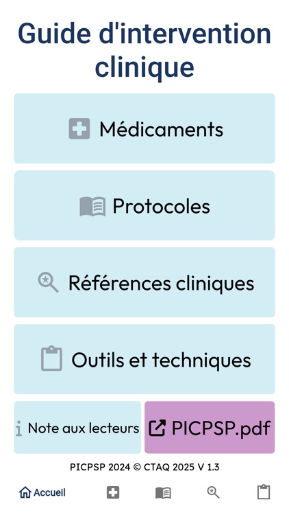 Guide d'intervention clinique