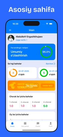 Zamin School Parent Screenshot 1 of 5