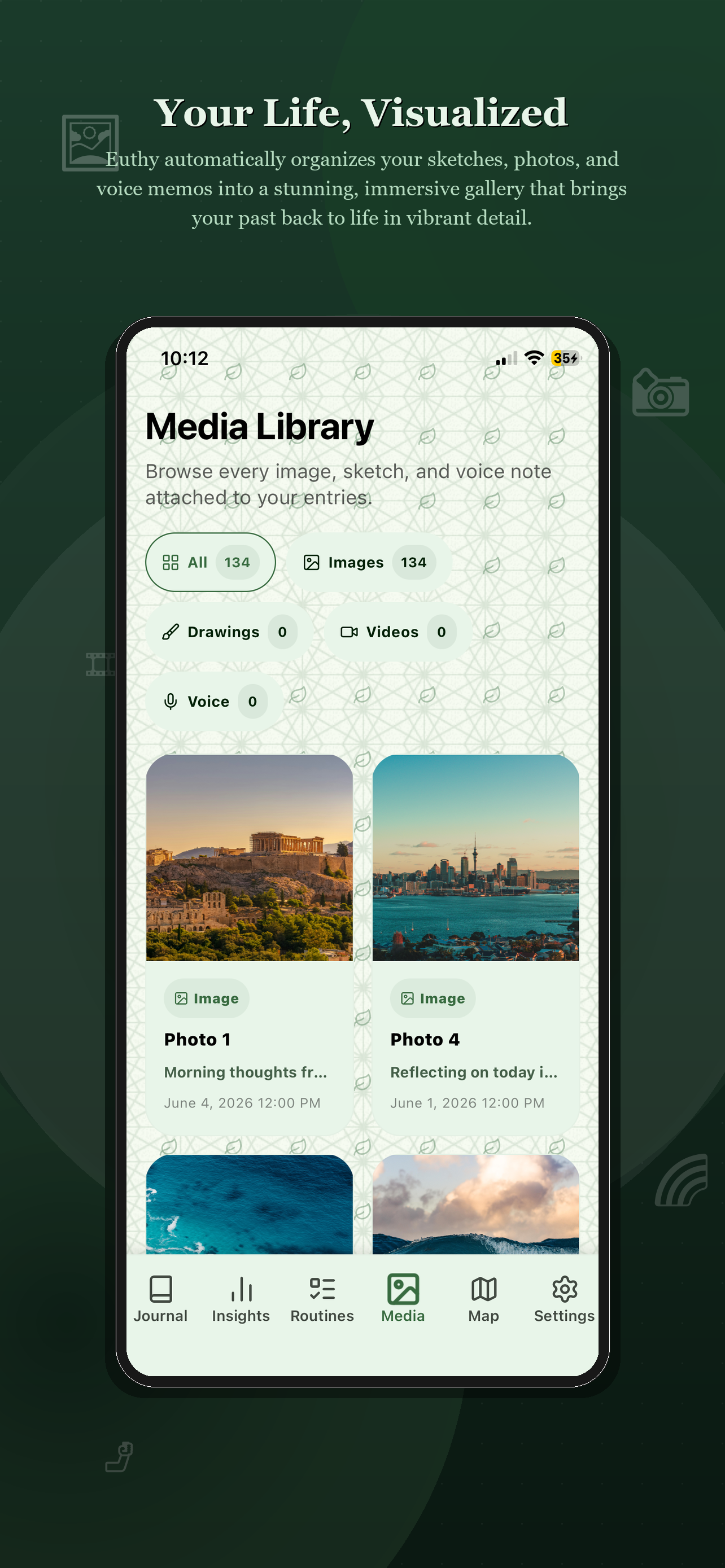 Euthy Journal: AI Diary & Mood screenshot 7