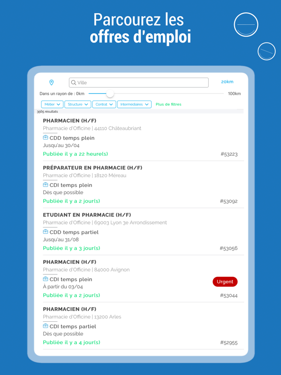 Screenshot #5 pour Club Officine Emploi pharmacie