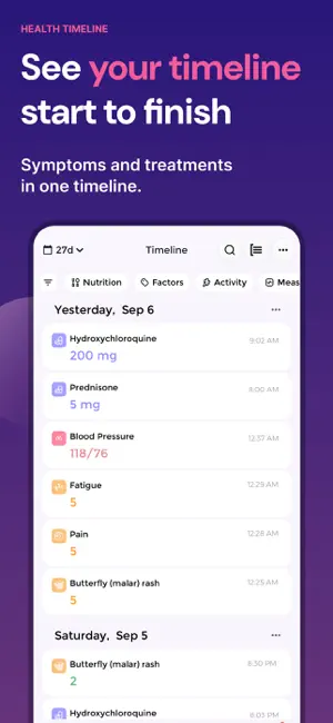 Lupus Tracker screenshot 4