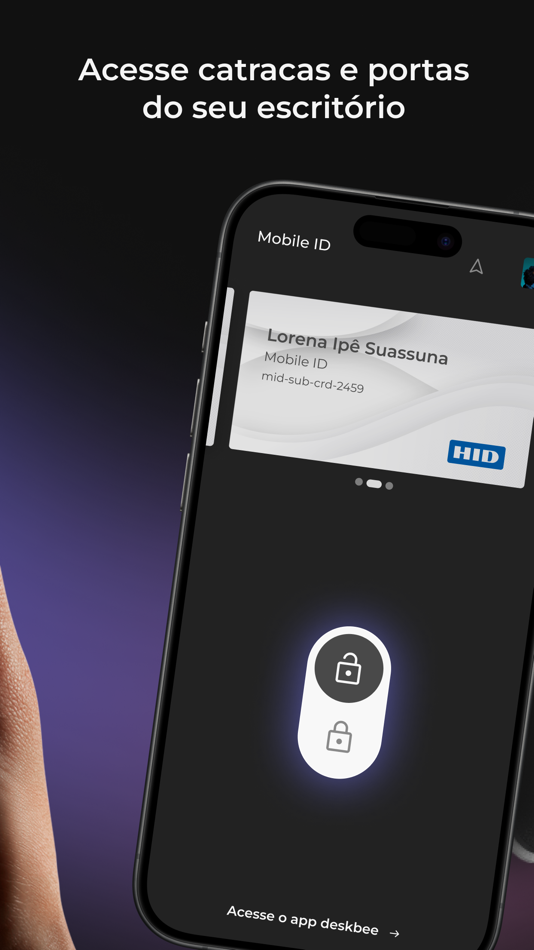 #2. Deskbee Mobile ID (iOS) 由: Luiz Mario Verdi