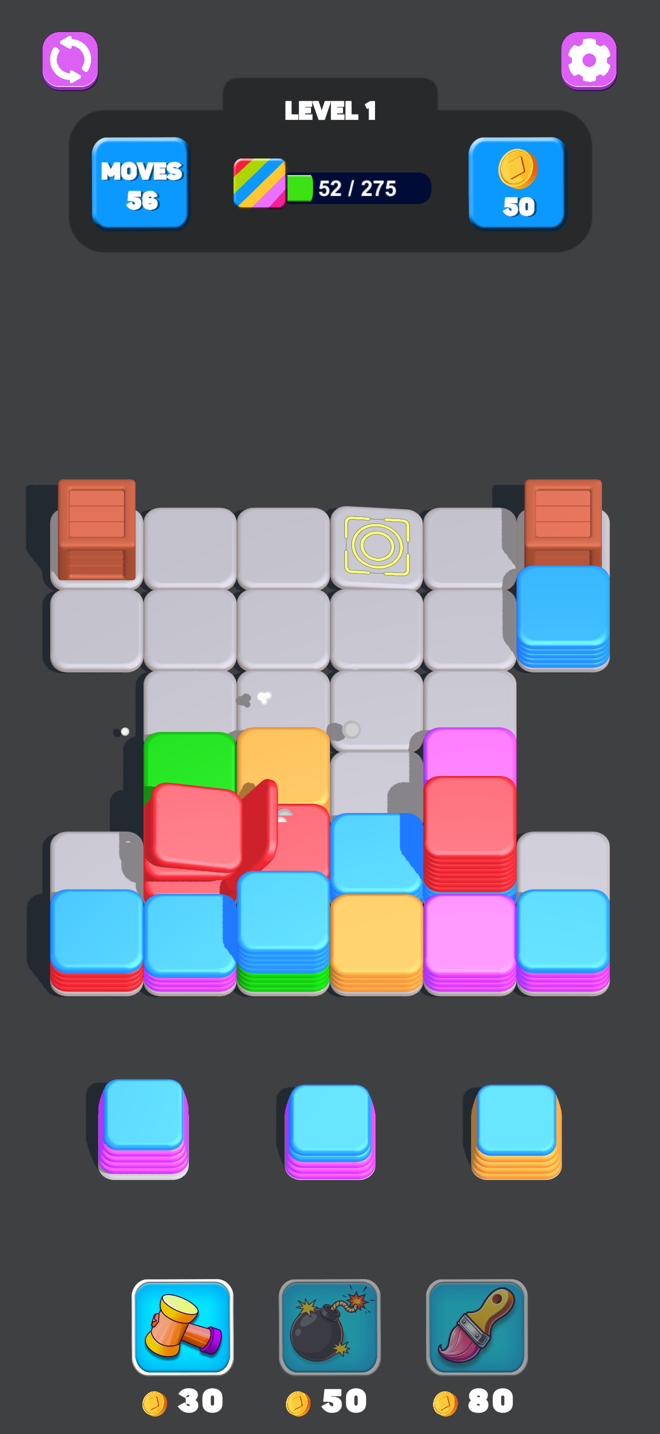 Stack and Sort - Color Puzzle