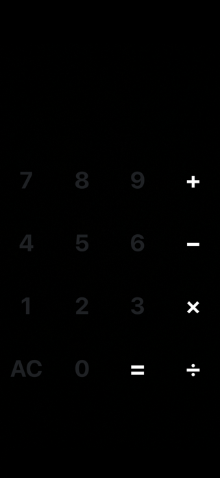 See through Calculator Screenshot 1 of 1