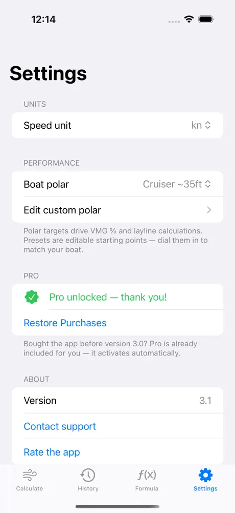True-Wind Calculator screenshot 3