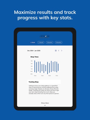 Epic Health and Fitness iPad screenshot