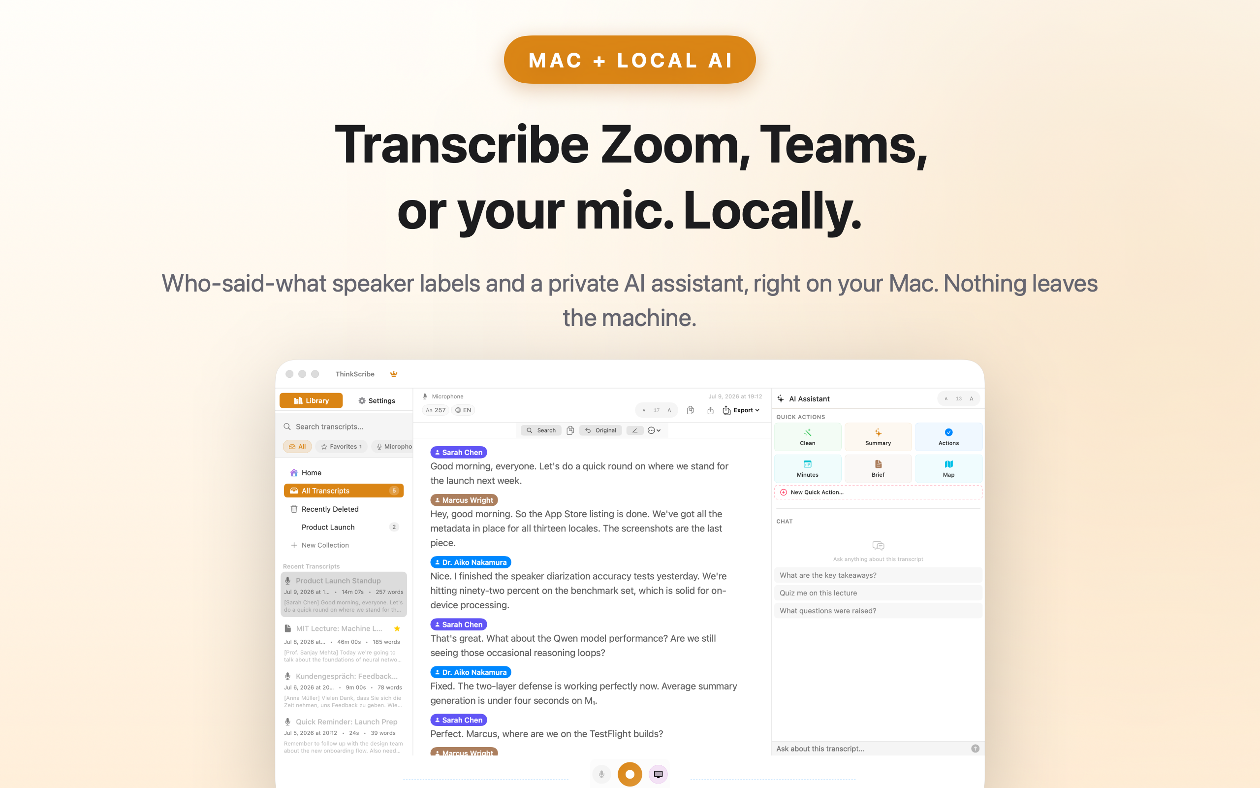 Voice to Text AI: ThinkScribe screenshot 21