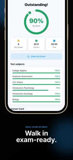CLEP Test Prep: Credit & Quiz screenshot 3