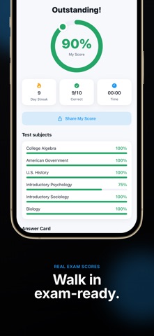 CLEP Test Prep: Credit & Quiz Screenshot 3 of 6