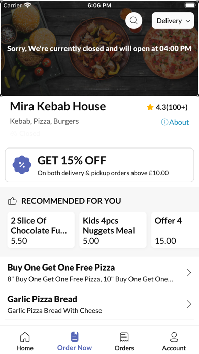 Mira Kebab House Screenshot