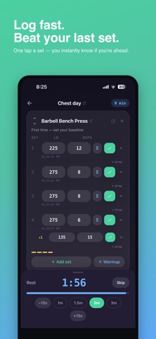 Repwell: Workout Tracker Screenshot 1 of 6