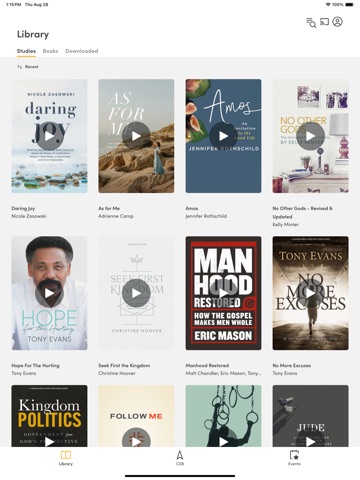 Lifeway On Demand iPad screenshot