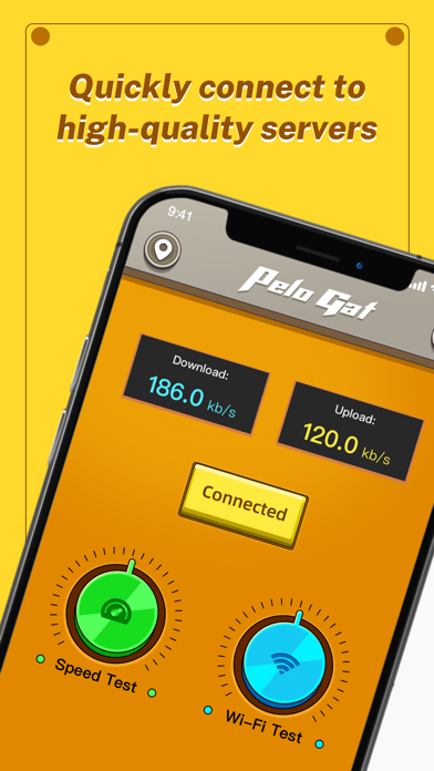 Pelo VPN-Speed Net iPhone screenshot